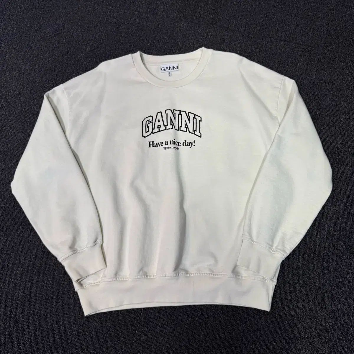 GANNI ガニー 24SS イソリ オーバーサイズ スウェット