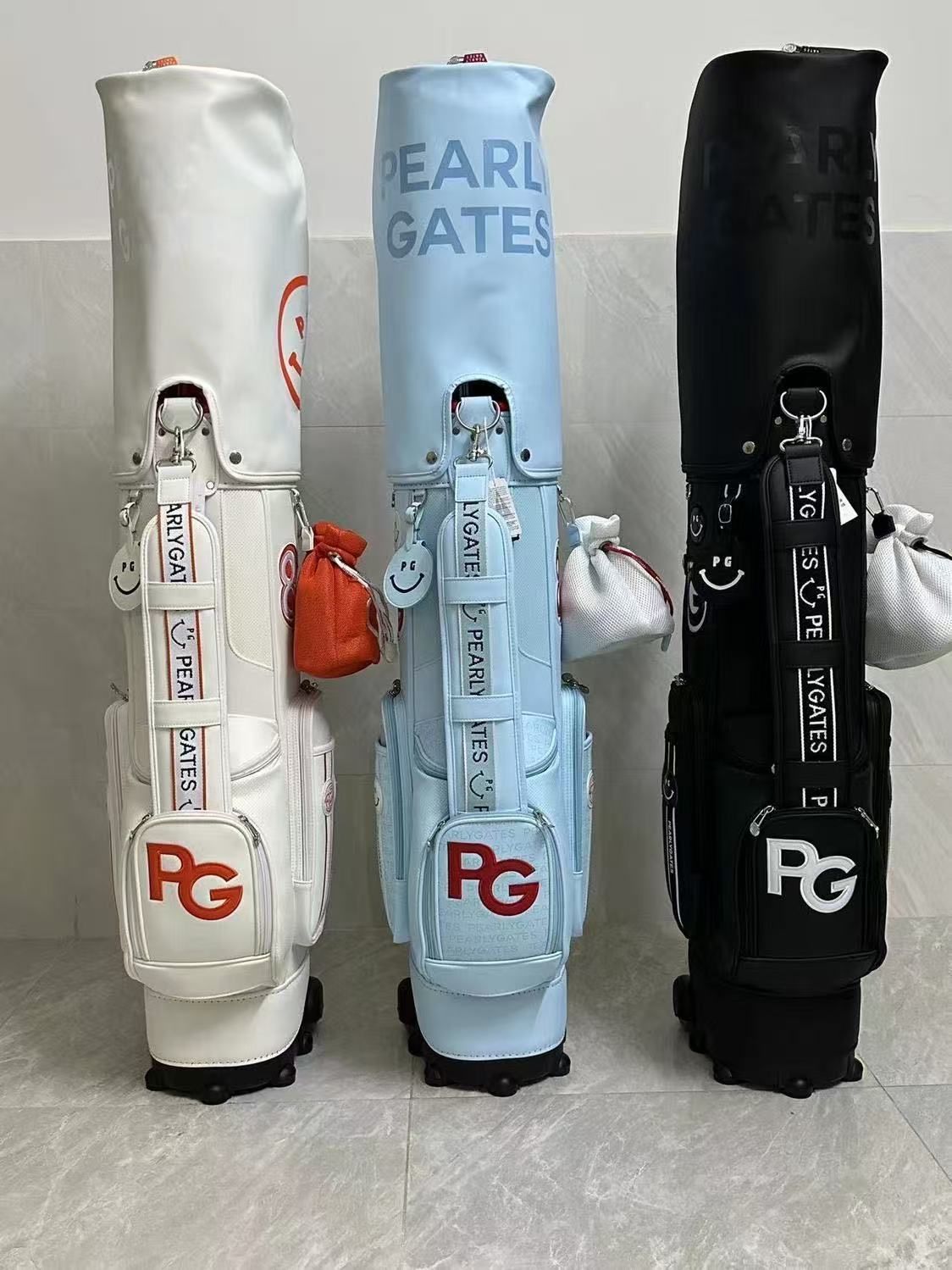  PEARLY GATES ゴルフバッグ ラゲッジタイプ スムーズ移動 キャスター付き ゴルフウェア ゴルフバッグ キャディバッグ ゴルフ