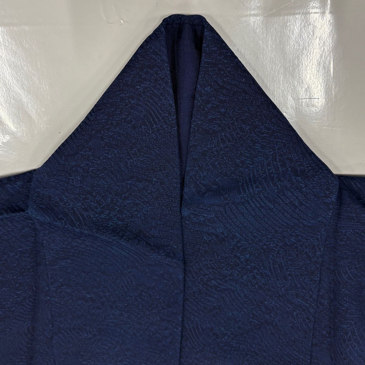 幾何学模様 紺色