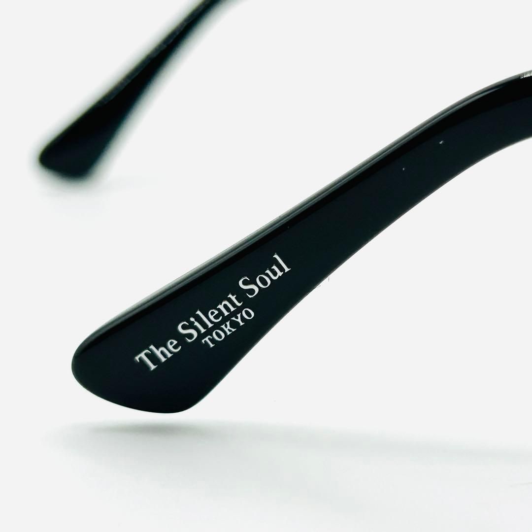 海外通販！ 級 The Silent Soul ザ サイレントソウル BLACK FRAME クリアレンズ 数原龍友 eyewear sunglass メガネ サングラス メンズ レディース ユニセックス