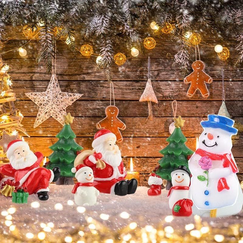 新品】 ZOYUBS クリスマス ミニチュア 置物 オーナメント ブーツ 花輪