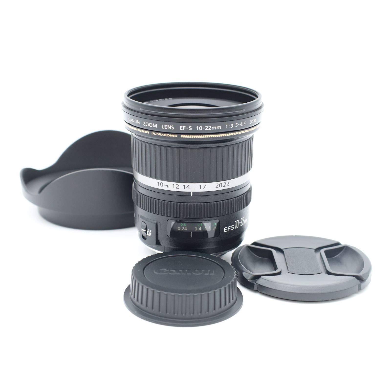上品 CANON キャノン EF-S 10-22mm F3.5-4.5 USM 超広角ズームレンズ APS-C対応 動作良好