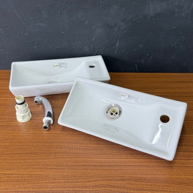 壁掛 手洗器 2点セット TOTO トートー L 40 D 洗面ボウル 洗面器 NW 1 ホワイト 住宅設備 トイレ 514651