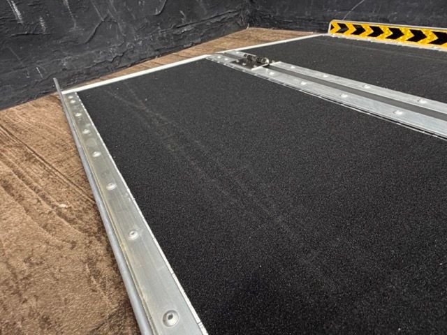  車椅子用 スロープ 折りたたみ 3つ折り 許容最大荷重240 kg 滑り止め 車いす アルミスロープ 514650 スロープ 車椅子