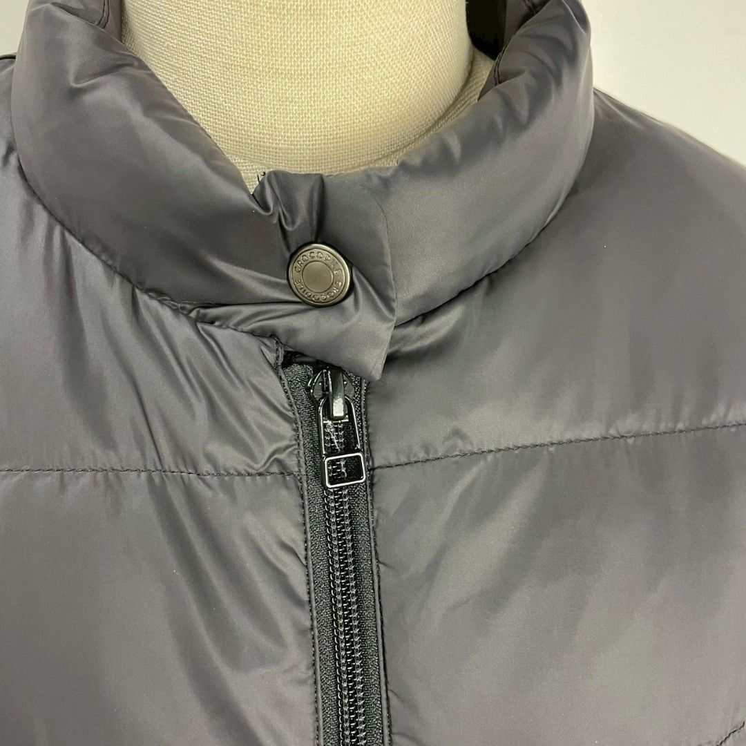 新品 Crocodile ジャケット M LLサイズ ブラック 軽量 中綿 ダウン混 
