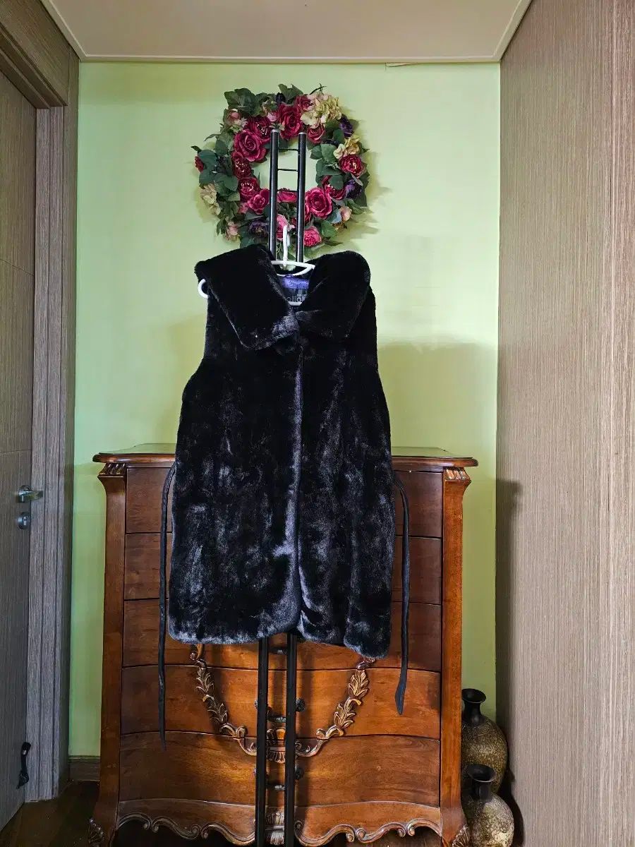 MOLLY LEE エコーファー ロングベスト