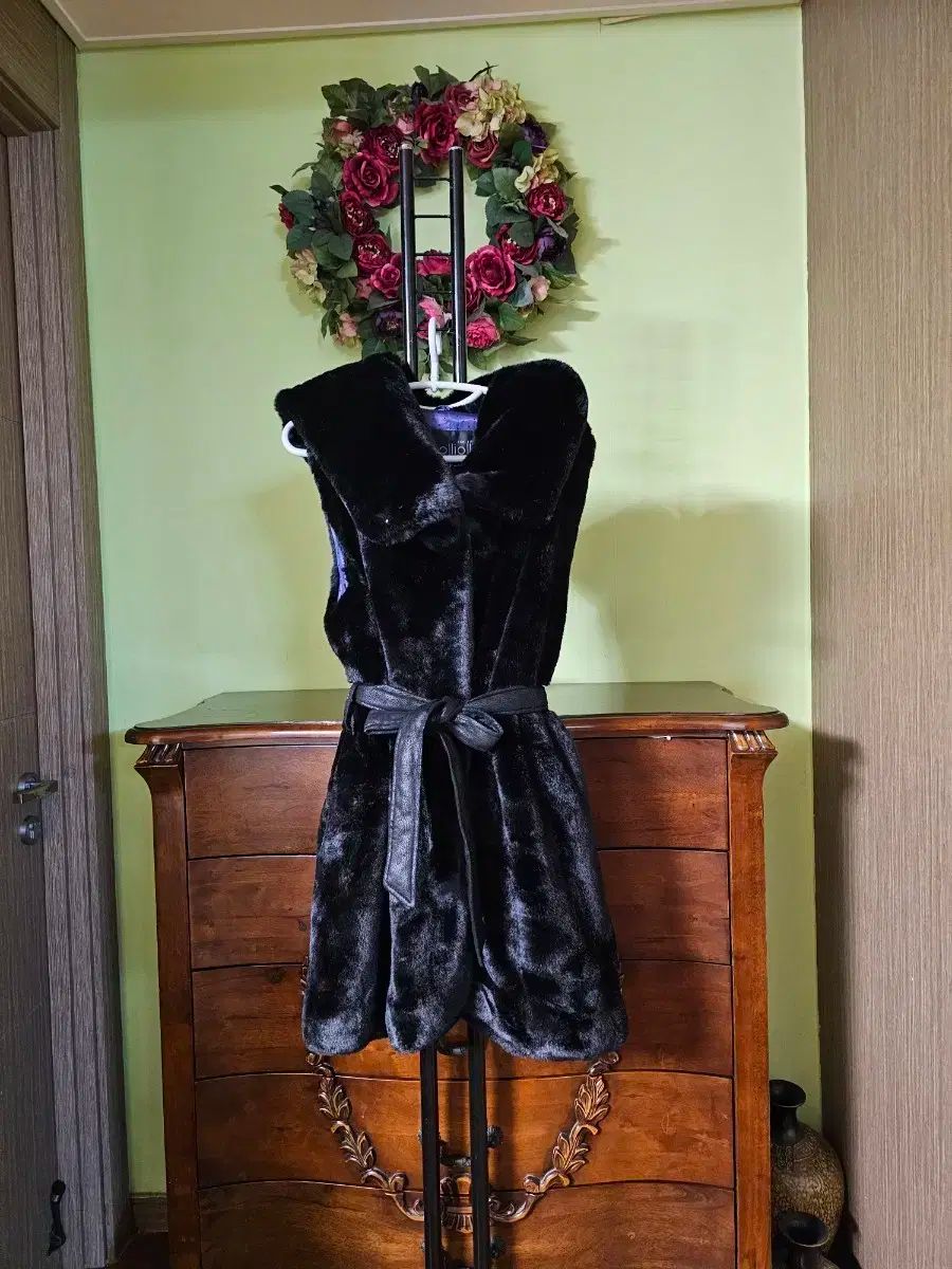 MOLLY LEE エコーファー ロングベスト