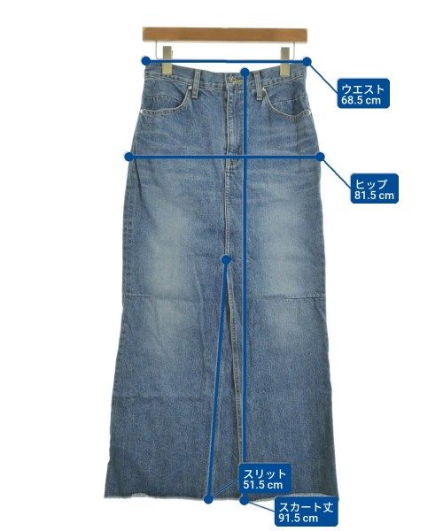 マキシ丈スカート レディース