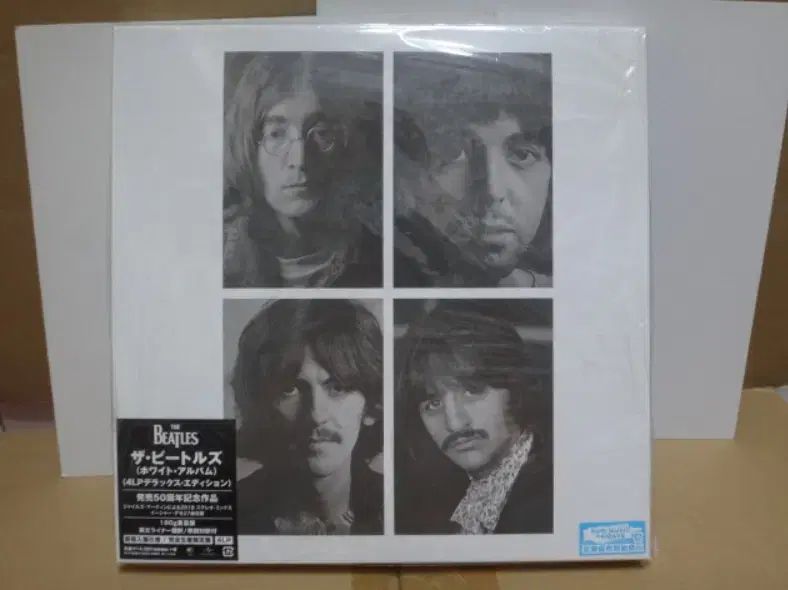 日本 LP ビートルズ White Album 4LP ボックス セット