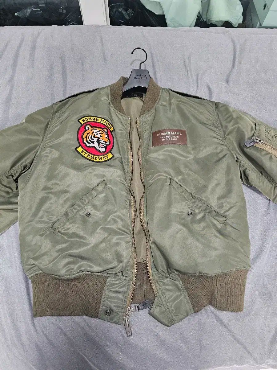 HUMAN MADE フライト ジャケット オリーブ ドラブ