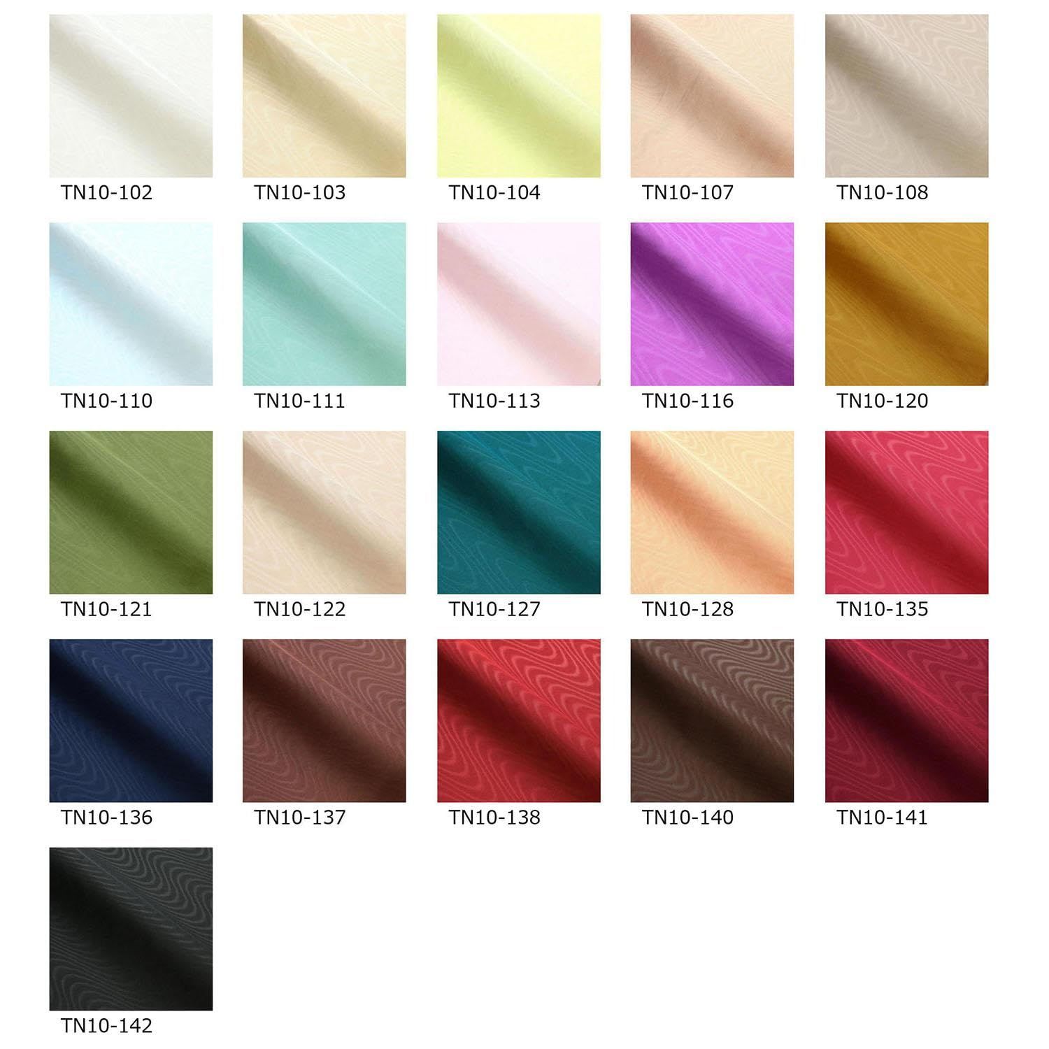 日本紐釦貿易 Nippon Chuko シャンタンモアレ 裏地用生地 レーヨン 巾約91cm×5m切売カット オフホワイト TN10-102