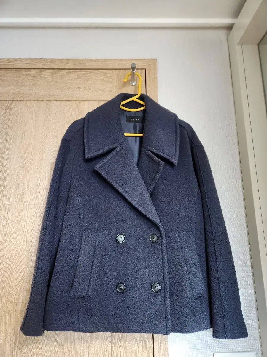 ネイビー ウール ウール コート レディース GULLKHAN_COM