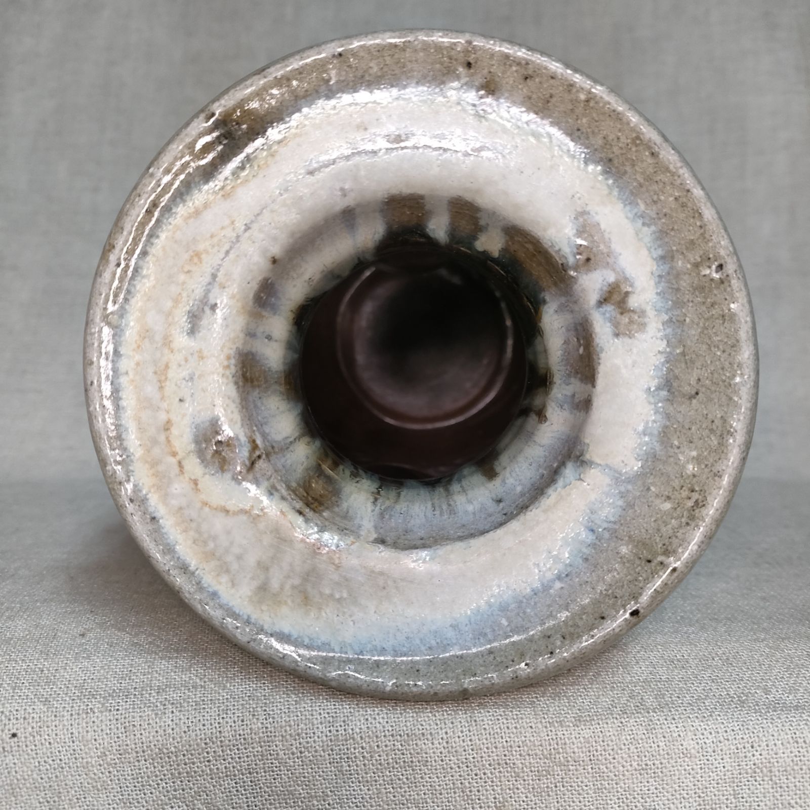 花入れ 朝鮮唐津 窯変花瓶 山茶窯 窯変 耳付き花入れ 花器 WWW_IBETON_RU