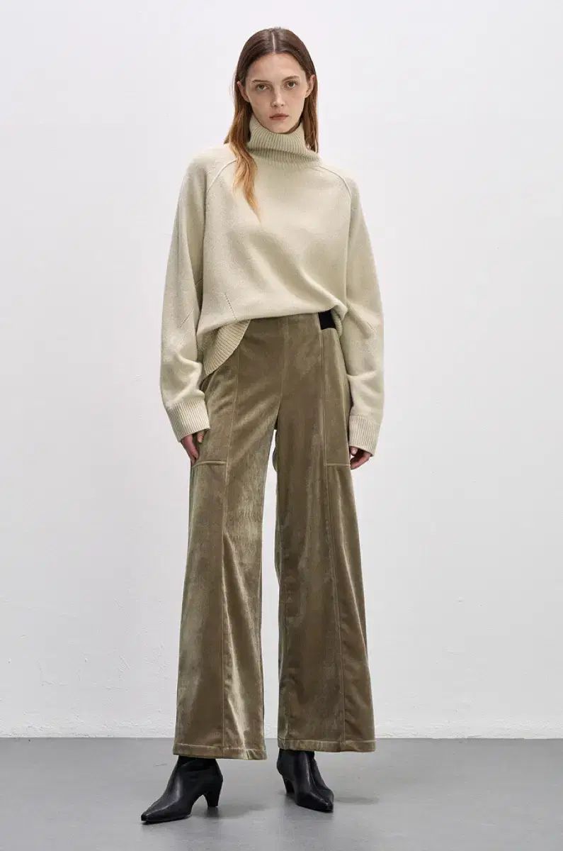 級 SYSTEM ベロア ISTJ VENDING MACHINE Ver. 밴딩 ワイド パンツ