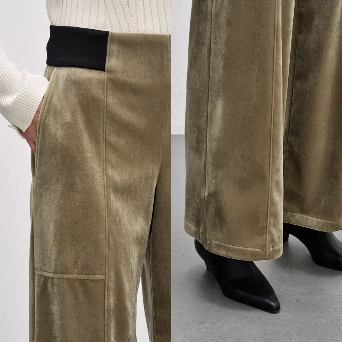 級 SYSTEM ベロア ISTJ VENDING MACHINE Ver. 밴딩 ワイド パンツ WWW_DECORATOM_COM_BR