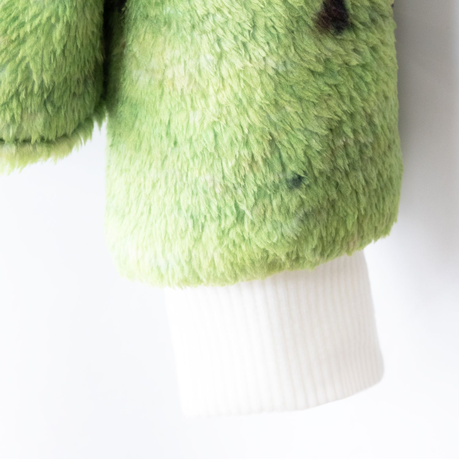 RANDY STARRY HORSE フリースジャケット ジップアップジャケット アウター グリーン KANDAIZUMI_COM