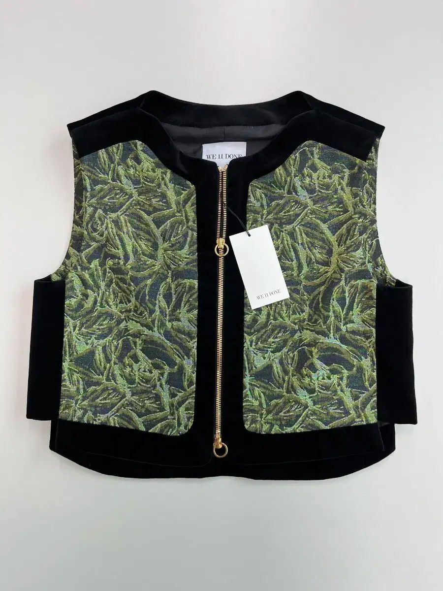 ウェルダン ジャカード ベスト