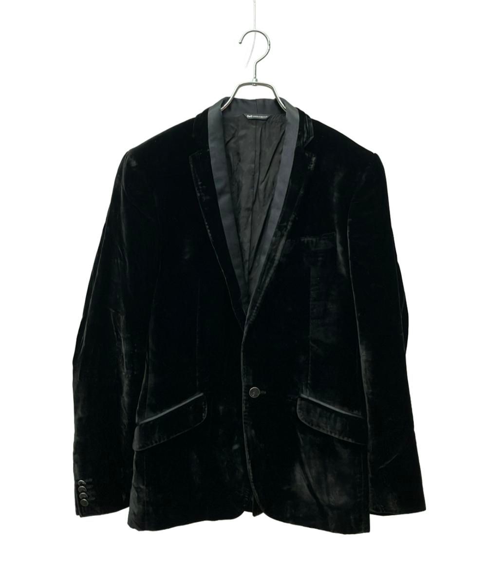 ドルチェアンドガッバーナ テーラードジャケット ベロア メンズ SIZE 48 DOLCE&GABBANA