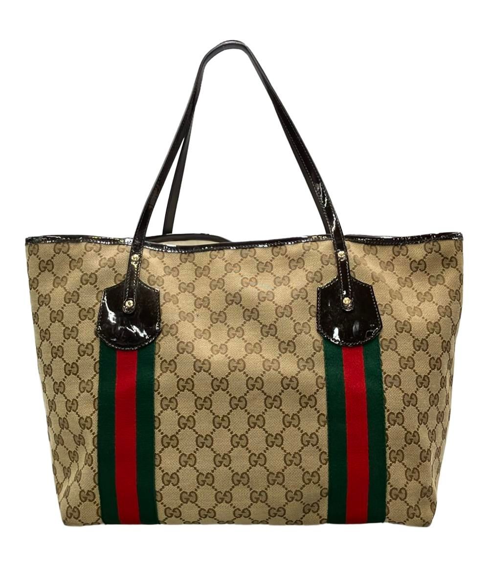 GGキャンバス グッチ トートバッグ ショルダーバッグ 肩掛け 211970 520981 レディース GUCCI