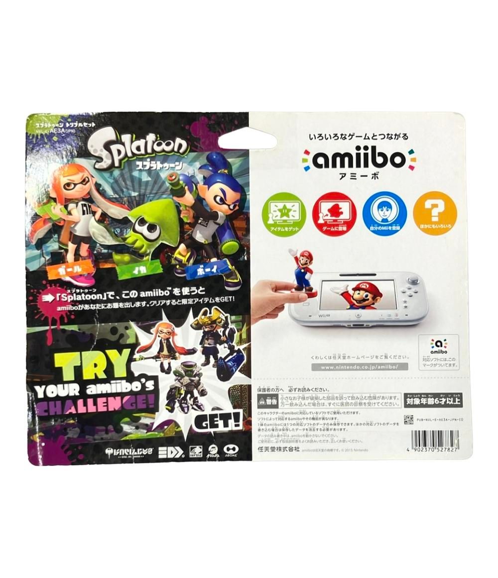 ニンテンドー スプラトゥーン アミーボ amiibo ガール イカ ボーイ
