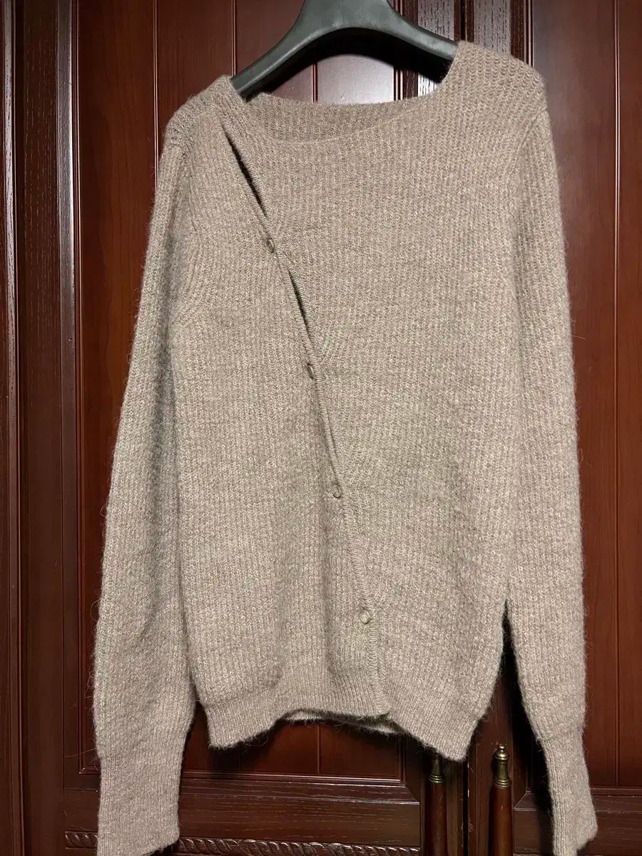  ジャックミュウ アシメントリー アルパカ パーカ 長袖 カーディガン ボレロ アンサンブル