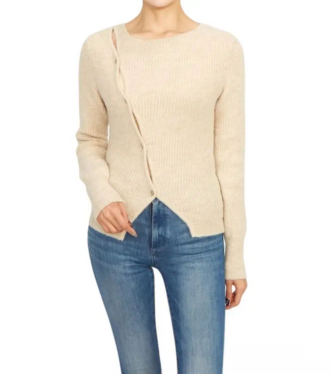 ジャックミュウ アシメントリー アルパカ パーカ