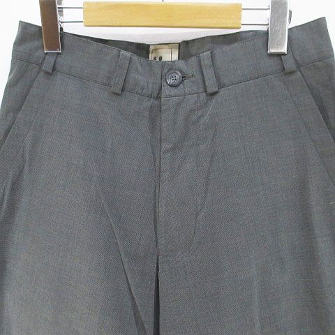 シックスエイトセブンシックス 6876 ロングパンツ ジップフライ 30 灰