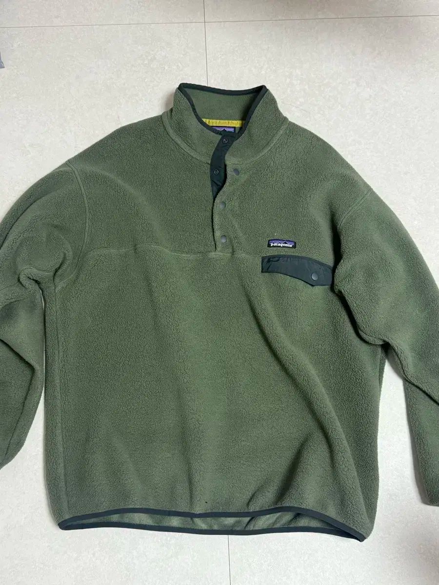 パタゴニア Synchilla シンチラ オリーブ フリース プルオーバー