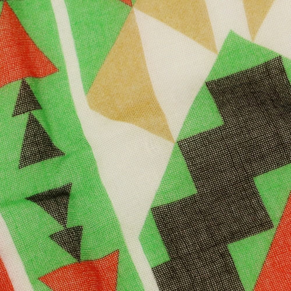 ネイティブ柄 ストール