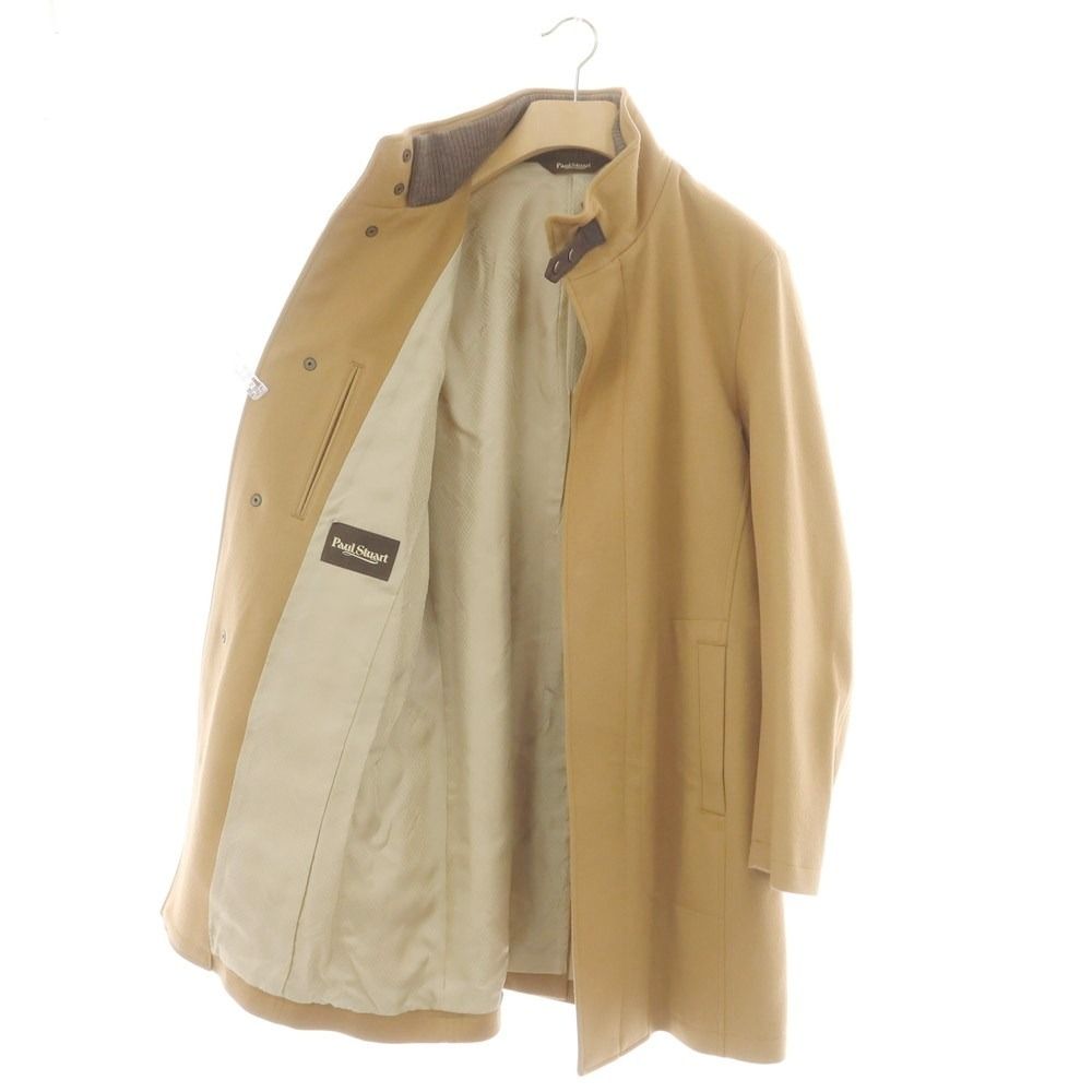 ポールスチュアート PAUL 高品質 STUART ウール スタンドカラーコート