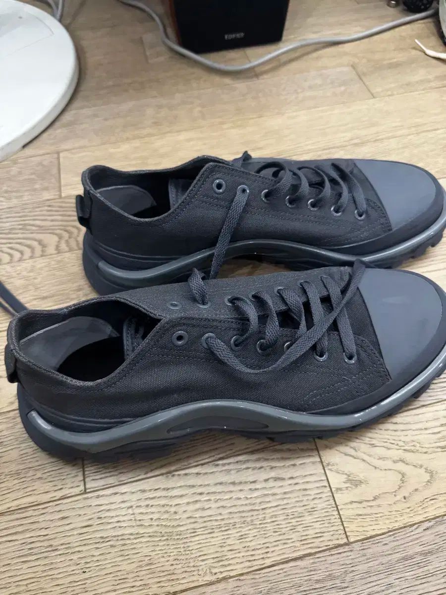 adidas × RAF SIMONS ラフ シモンズ デトロイト ランナー ブラック 270