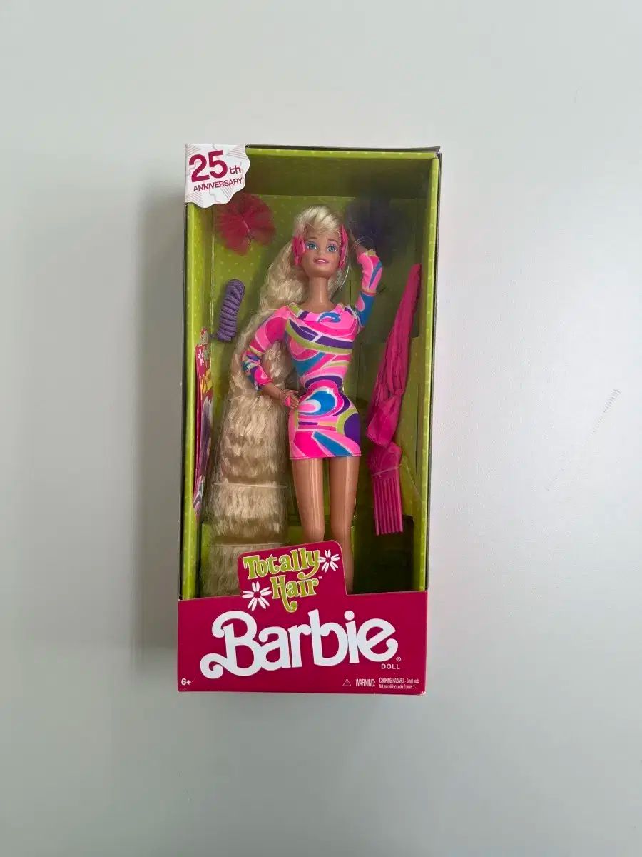 トータリー ヘア バービー 25周年 ぬいぐるみ