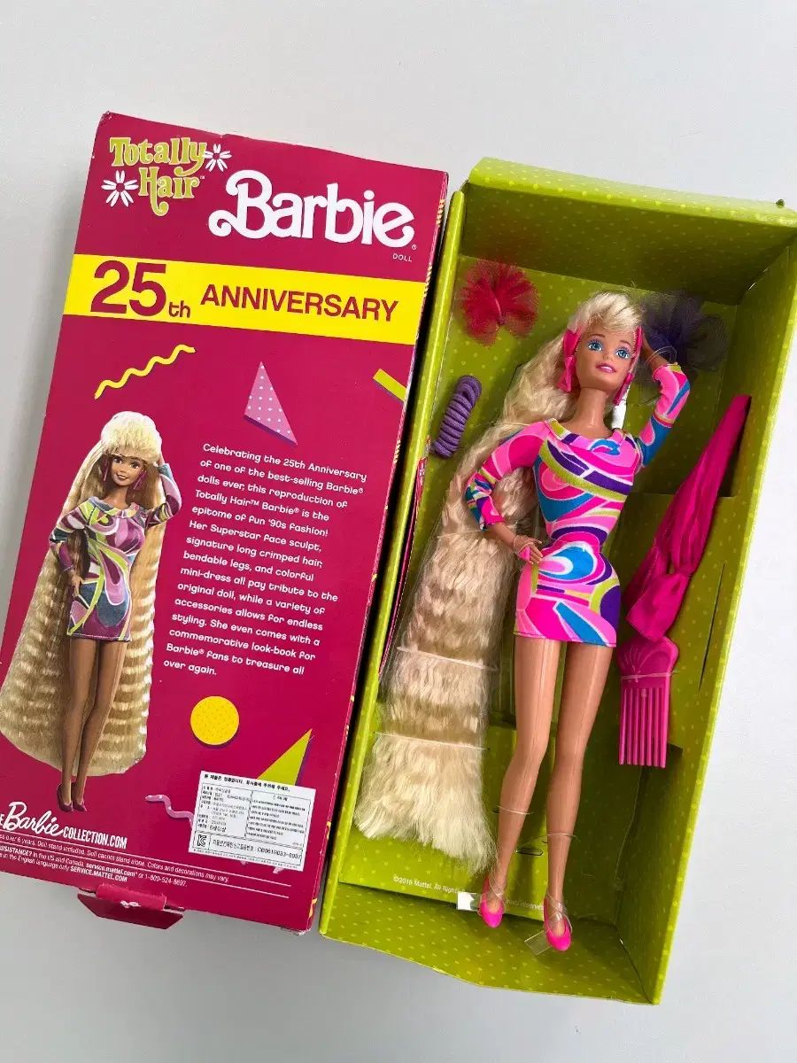  トータリー ヘア バービー 25周年 ぬいぐるみ その他 ベビー キッズおもちゃ