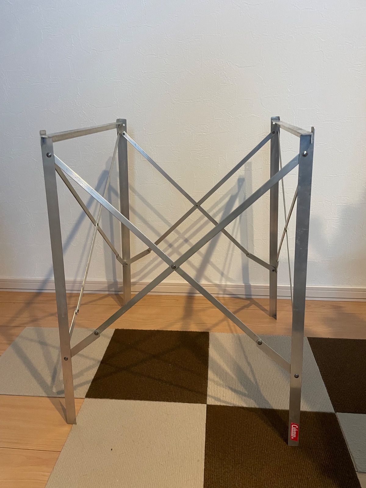 Coleman コールマン ハイスタンド（箱付き） Coleman ハイスタンド ツーバーナースタンド、クーラーBOXスタンド