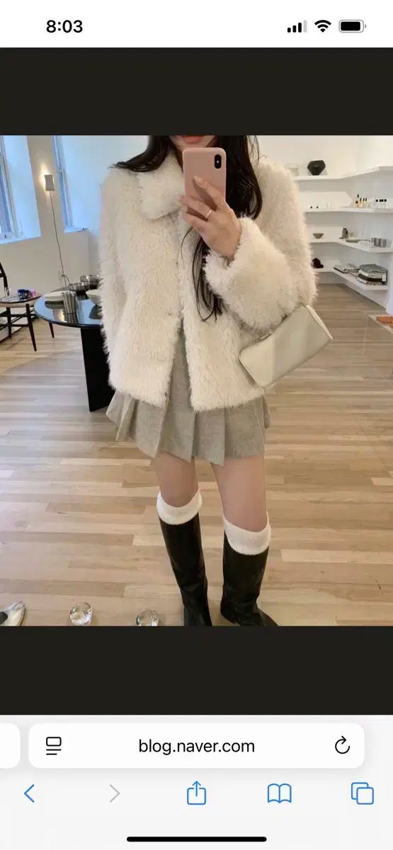 リー ファージャケット The wish リズ ファージャケット