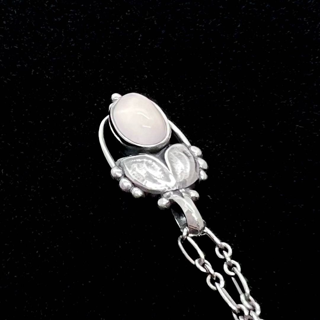希少☆GEORG JENSEN ジョージジェンセン ネックレス 2003 ローズ