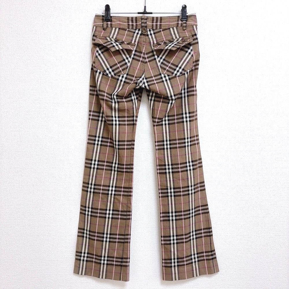 バーバリー ブルーレーベル BURBERRY BLUE LABEL パンツ チェック