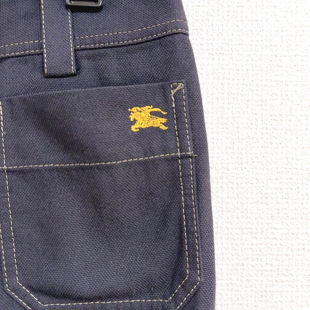 バーバリー ブルーレーベル BURBERRY BLUE LABEL パンツ ネイビー 38
