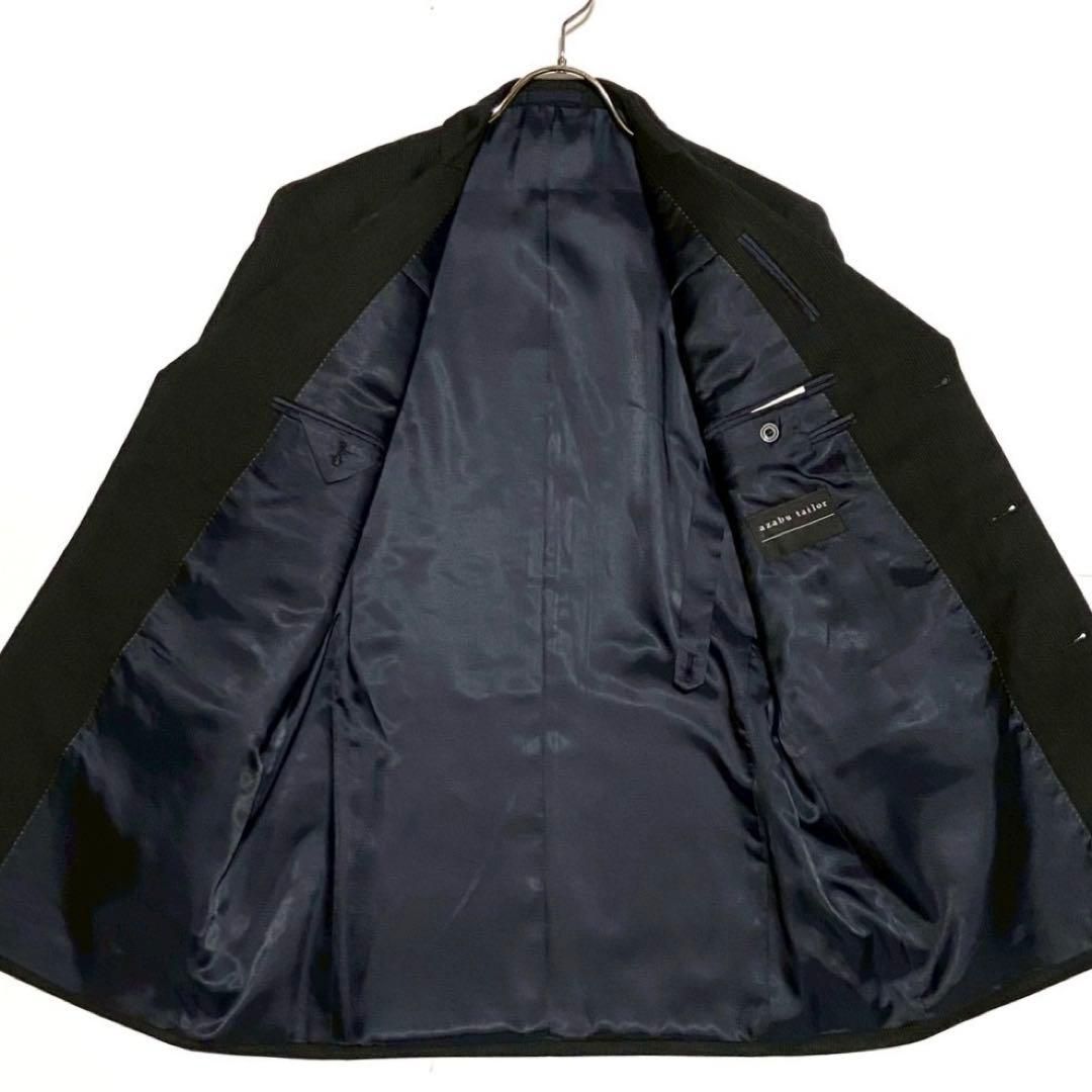極美品 azabu tailor 麻布テーラー セットアップ スーツ 6B