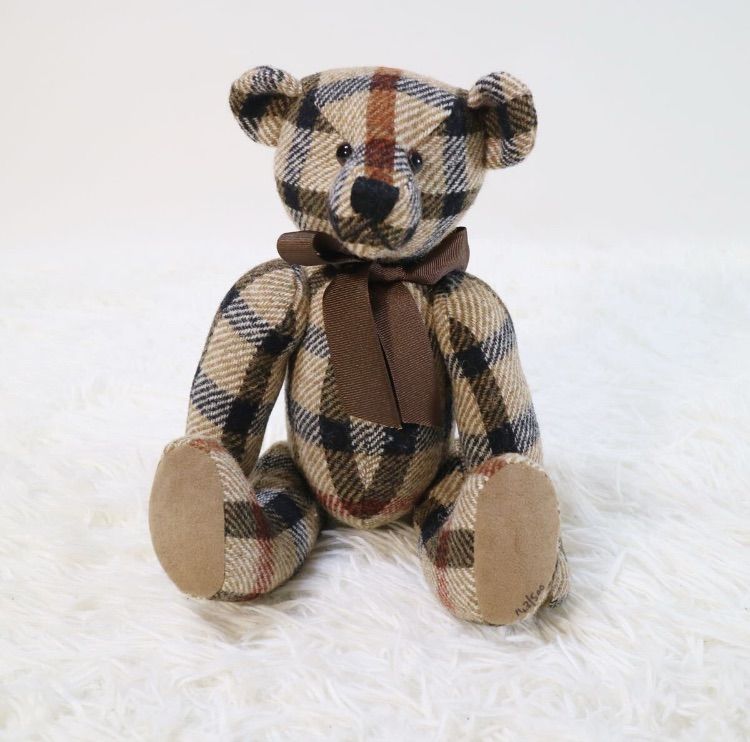 DAKS ダックス ハリスツイード テディベア 当選品 非売品 ぬいぐるみ