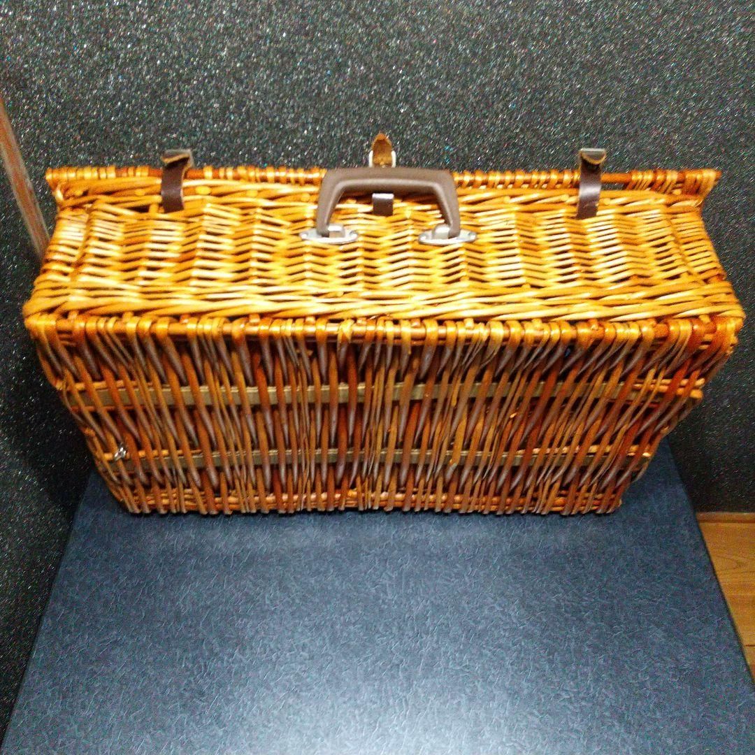 ラタン ピクニックトランク トランクのみ BREXTON社 イギリス製