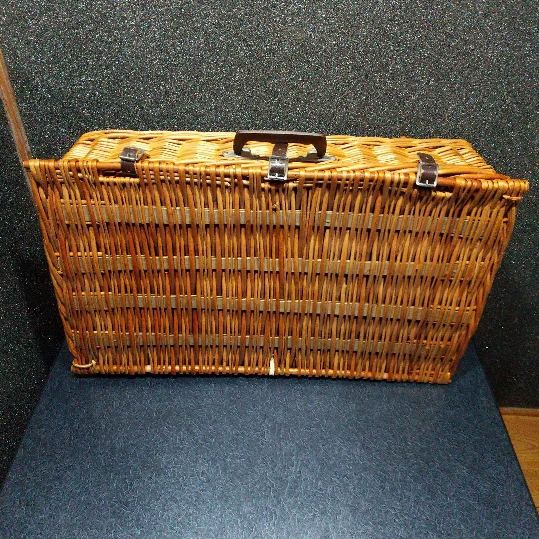 ラタン ピクニックトランク トランクのみ BREXTON社 イギリス製