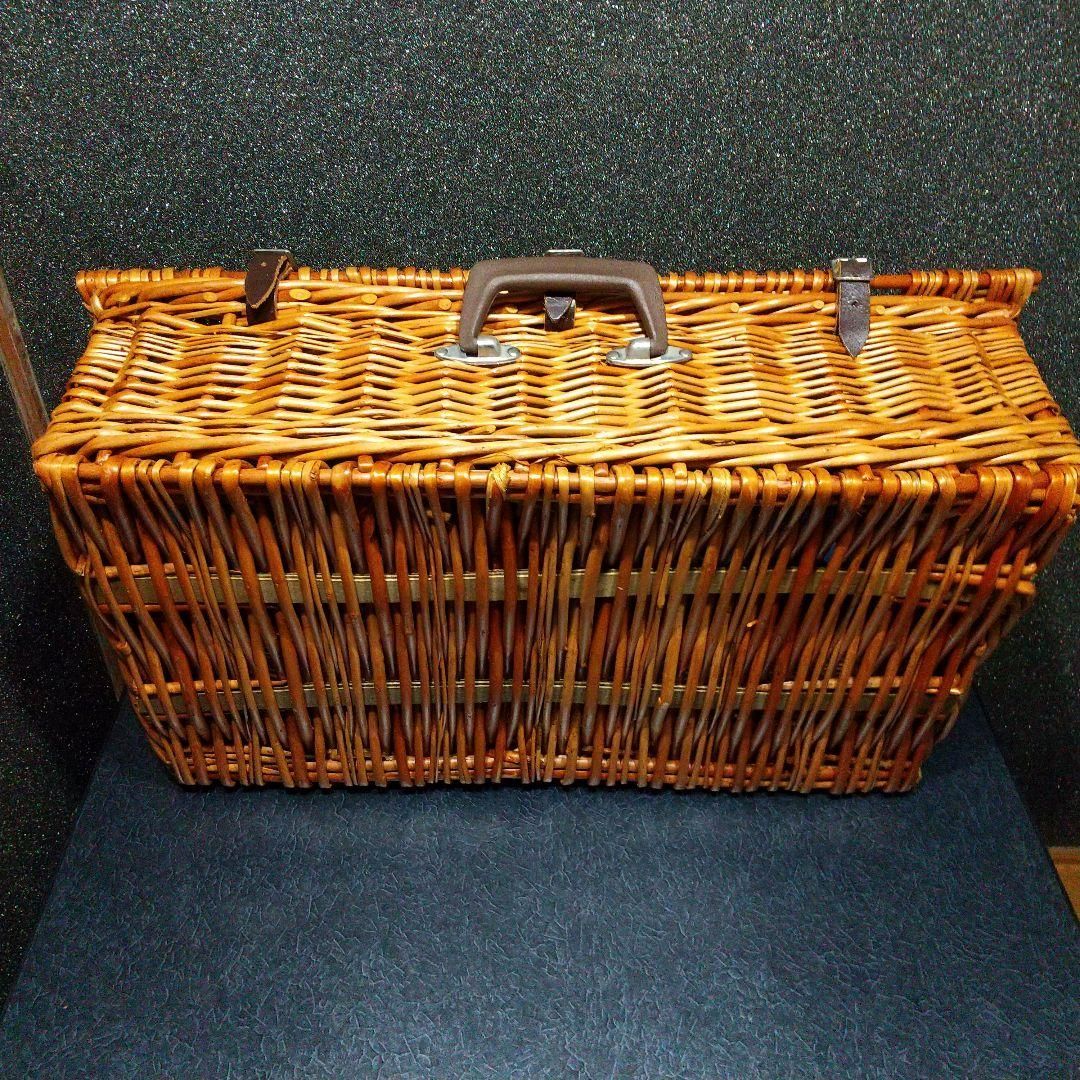 ラタン ピクニックトランク