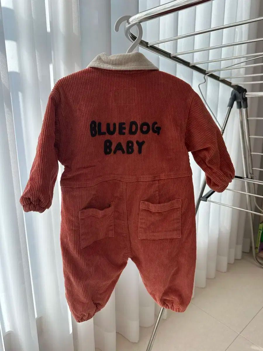 ブルードッグベイビィ コーデュロイ オールインワン 75