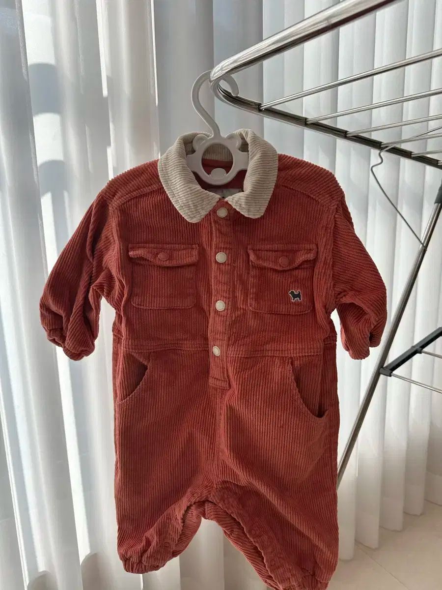 ブルードッグベイビィ コーデュロイ オールインワン 75