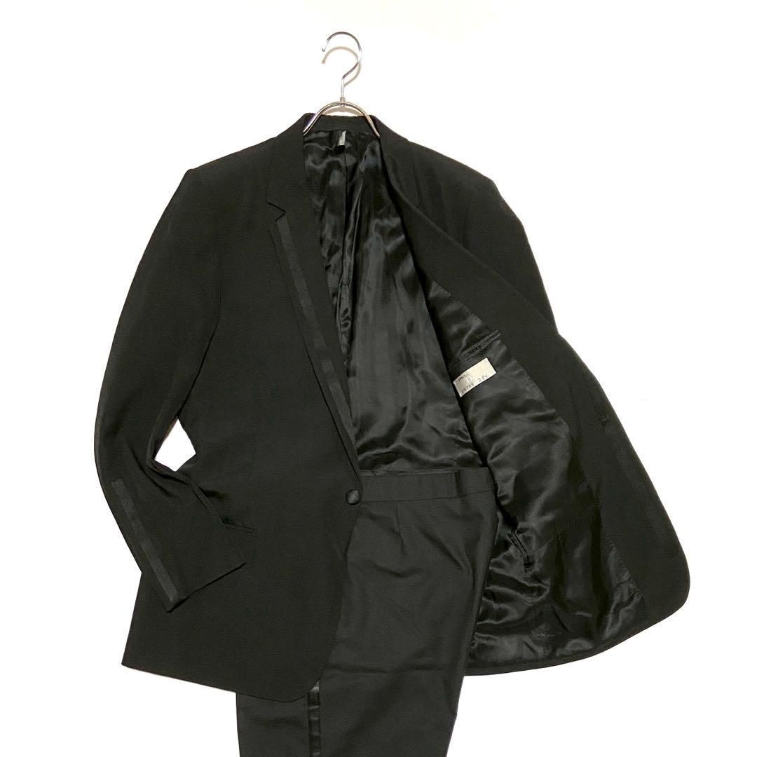 Dior HOMME ディオールオム タキシード フォーマルスーツ セットアップ 結婚式 パーティー 1B ITALY 52 2XLサイズ相当