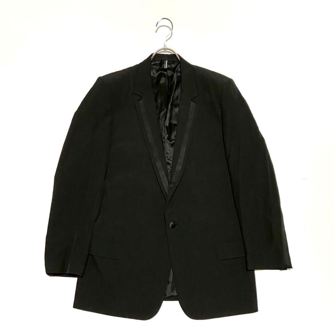 Dior HOMME ディオールオム タキシード フォーマルスーツ セットアップ 結婚式 パーティー 1B ITALY 52 2XLサイズ相当