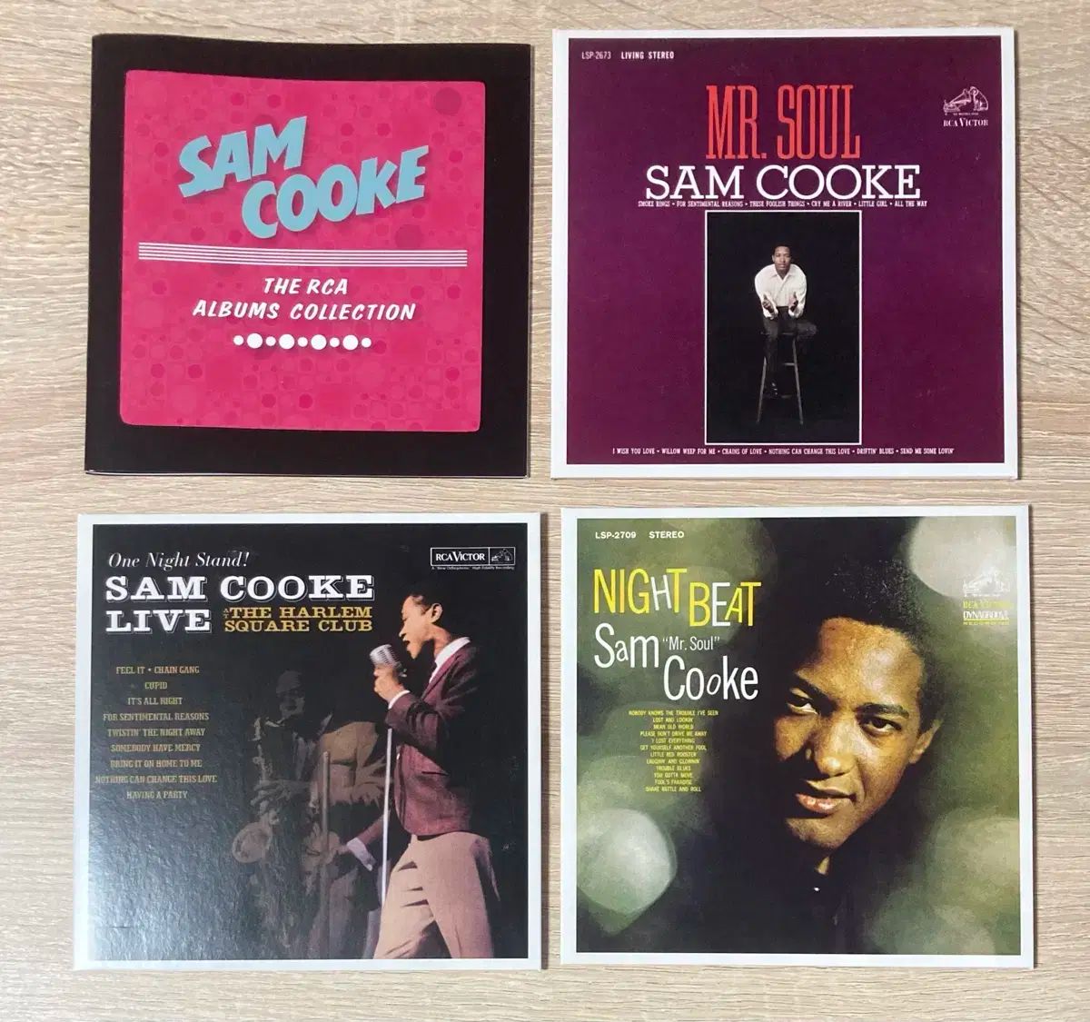 腺 料理する Sam Cooke RCA アルバム ボックスセット CD