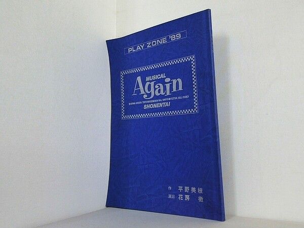 台本 PLAY ZONE '89 MUSICAL Again SHONENTAI Again✨超超レア✨ 少年