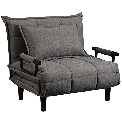 タマリビング Tamaliving ソファベッド ビータIV グレー 幅100 cm 内幅86 シングル 折りたたみベッド コンパクトベッド ソファーベッド